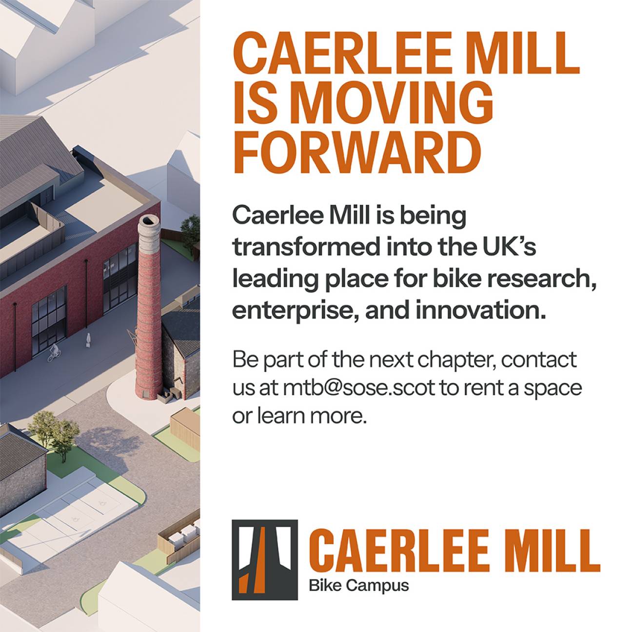 Caerlee Mill Bike Campus asset