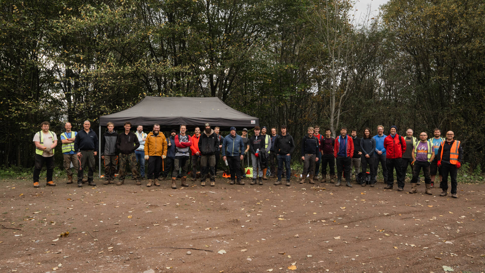 Trail summit group shot
