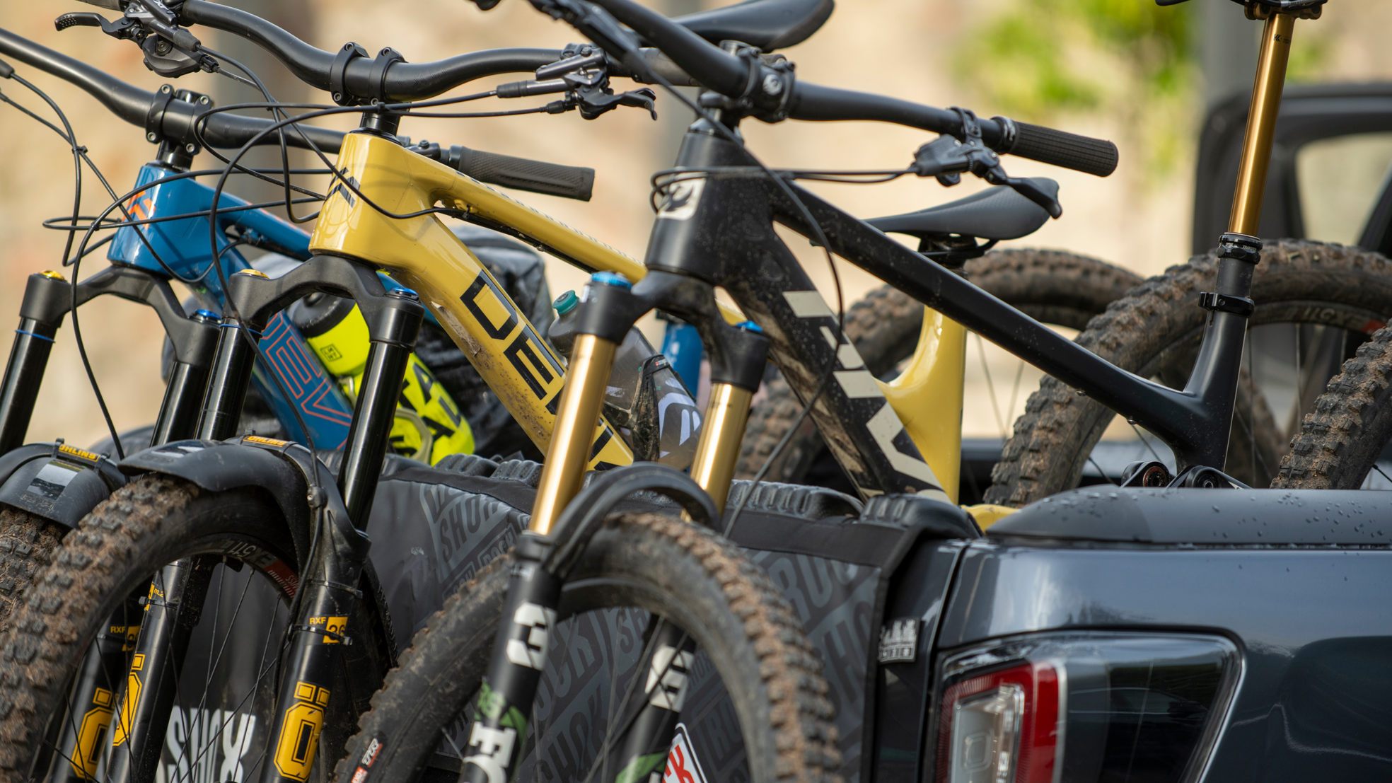 Singletrack Sampler BKXC Deviate Bikes Van Credit Andy Mc Candlish
