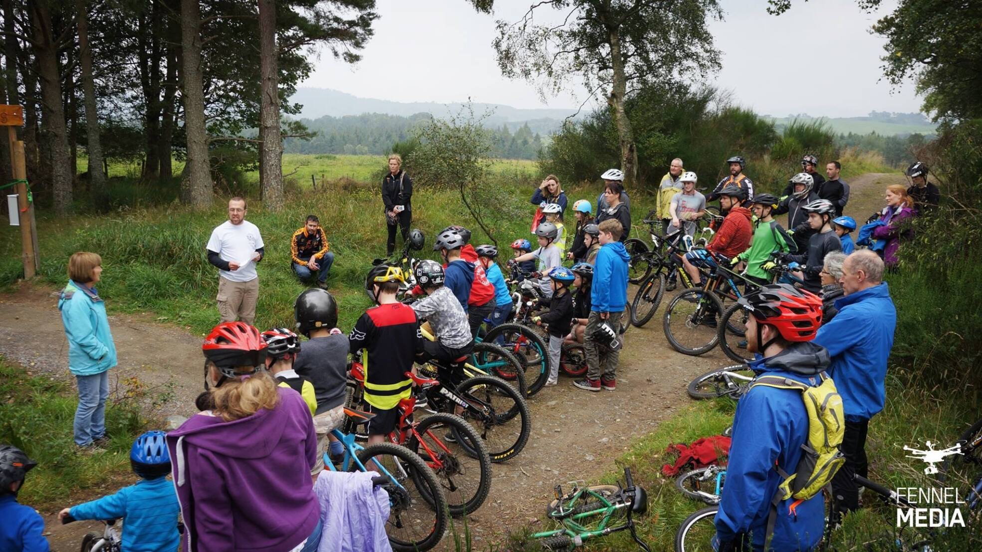 Tarland Trails 1 Official Opening 1