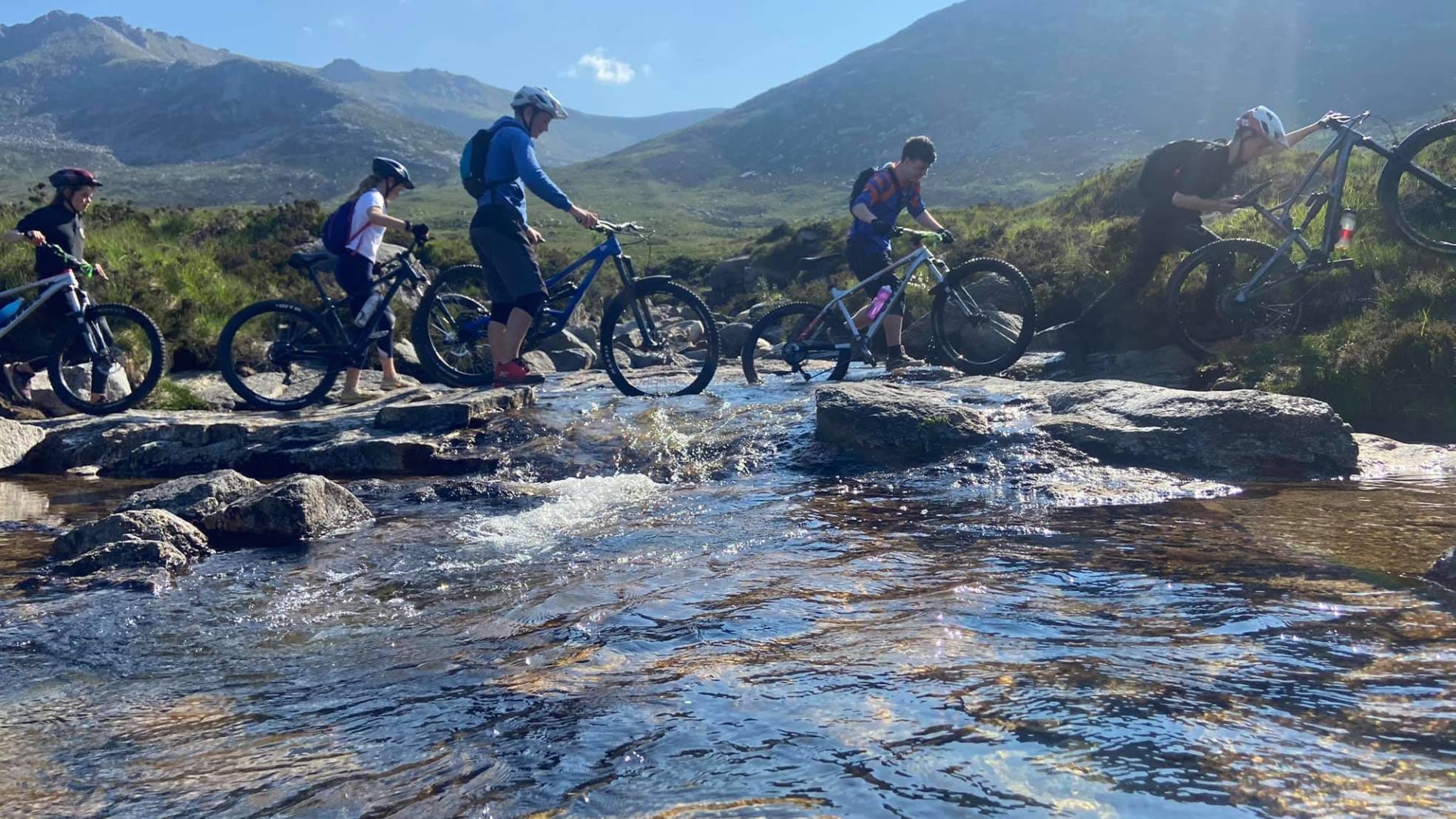 River crossing slider