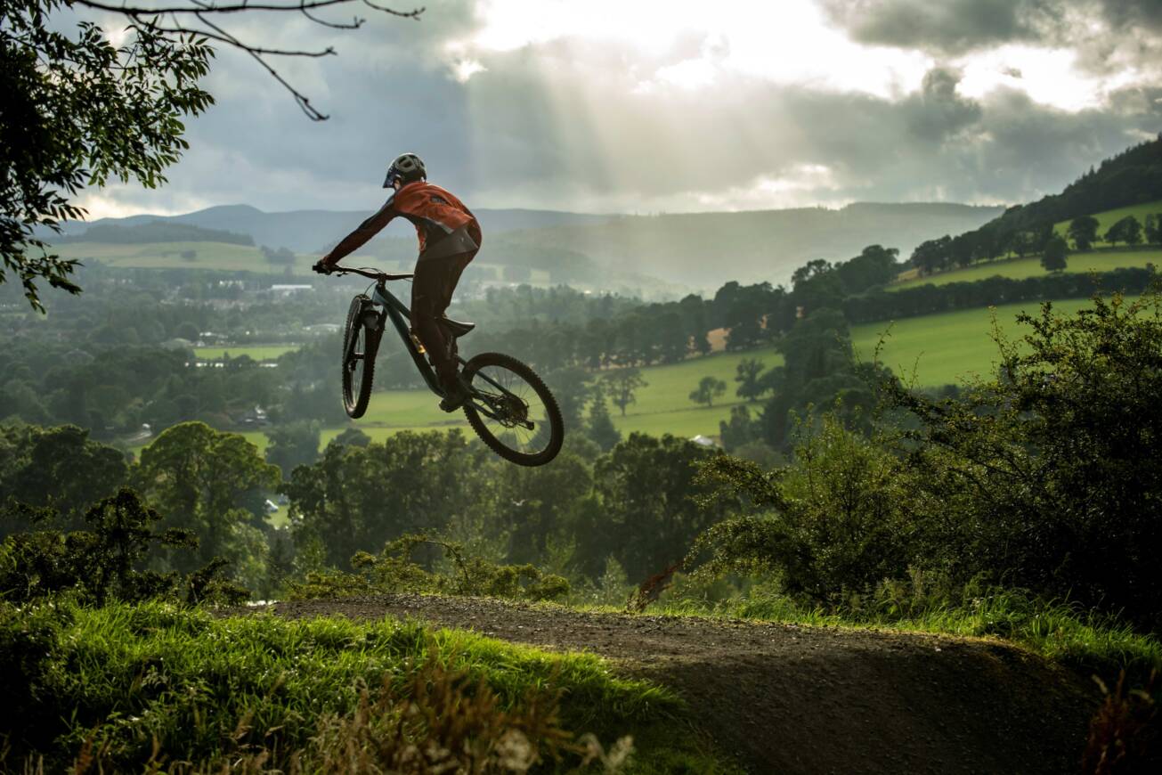 Glentress jumps