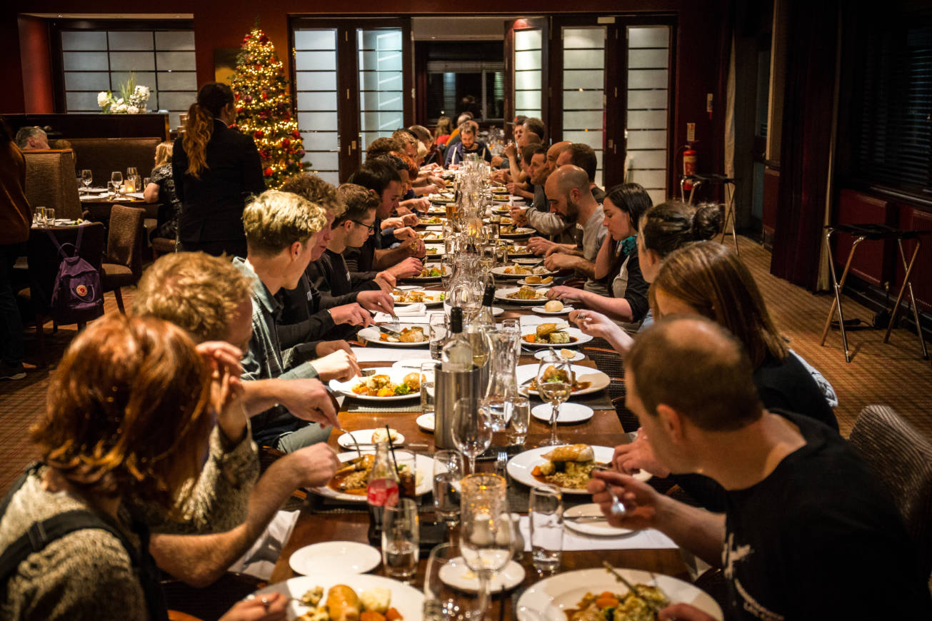 Media Group Meal - 2018 Aviemore.