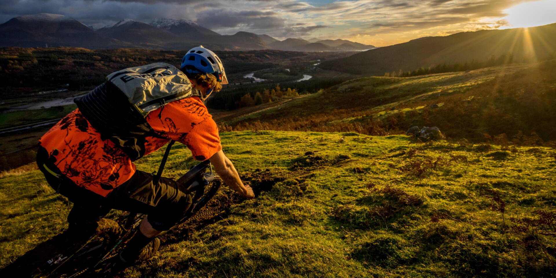 Brodie Hood Joe Barnes above Fort William