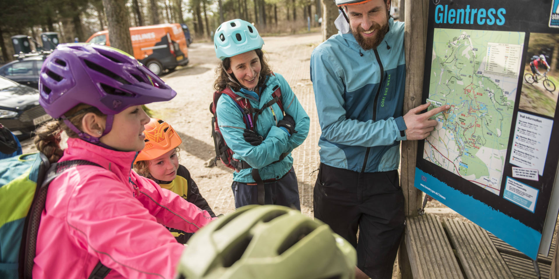 Trail centres Credit Frog Bikes