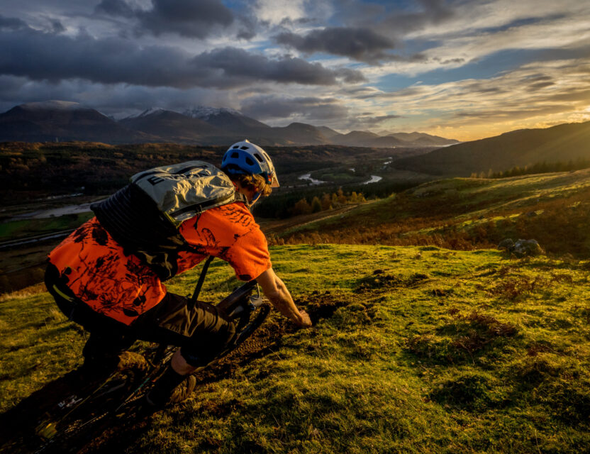 Brodie Hood Joe Barnes above Fort William